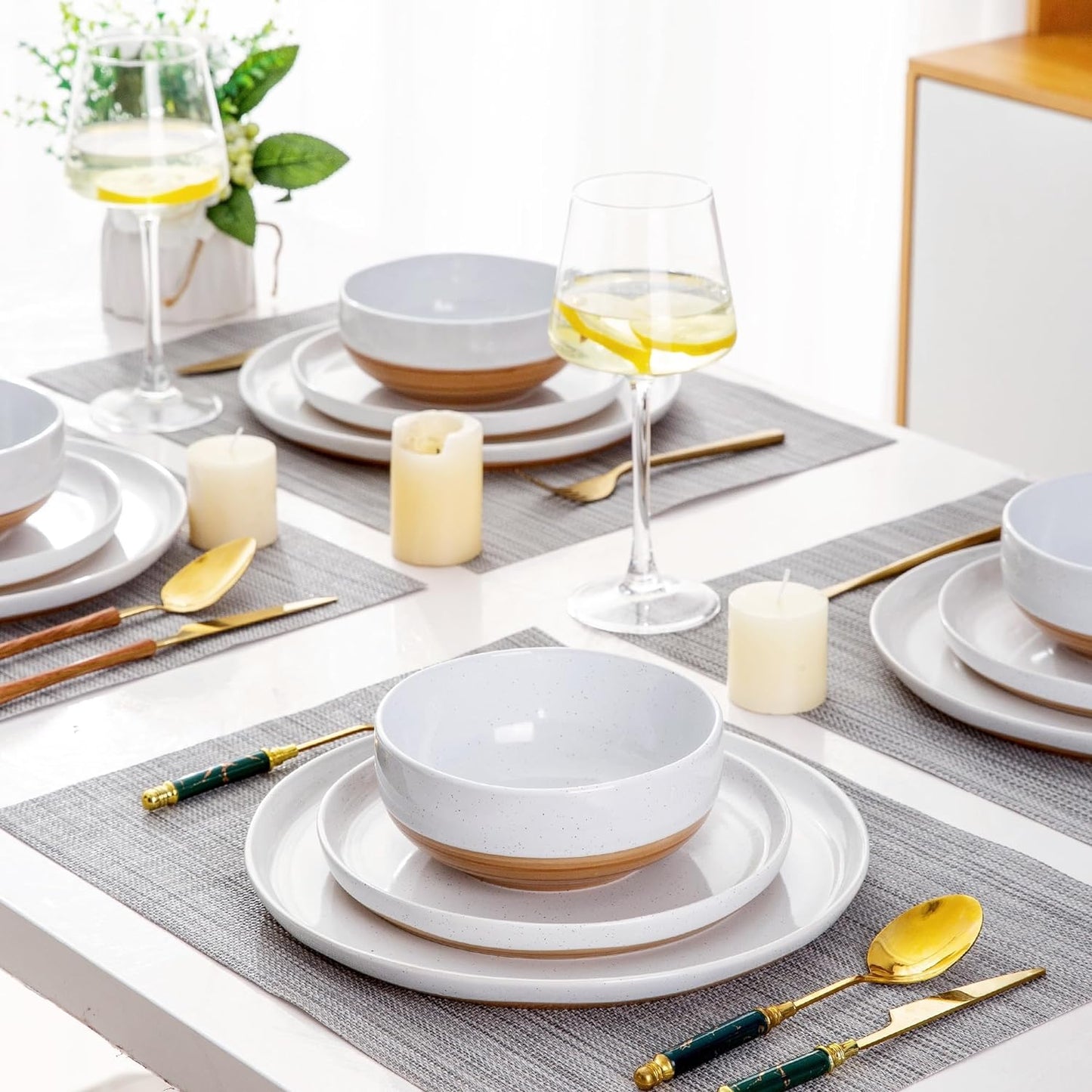 Ceramic Dinnerware Sets for 4