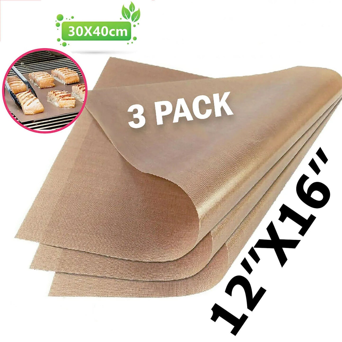 12X16" Reusable Heat Resistant Baking Sheets