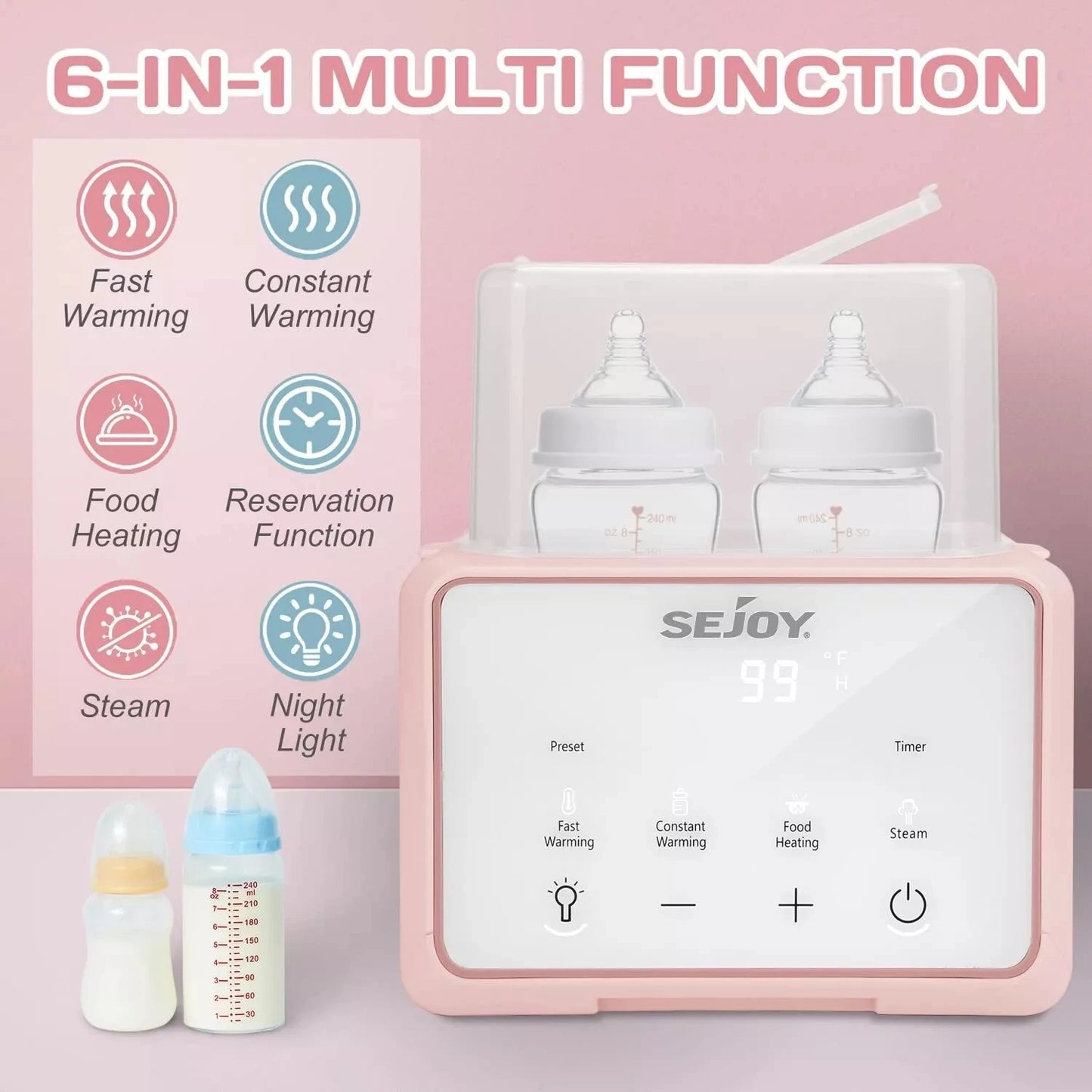 Baby Bottle Warmer/ Breast Milk For Travel Sterilizer