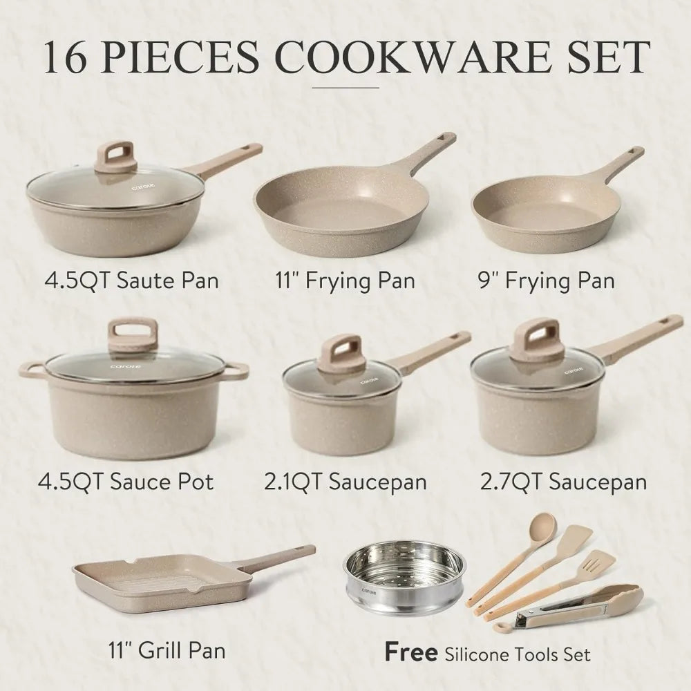 Stackable Induction Cookware Set