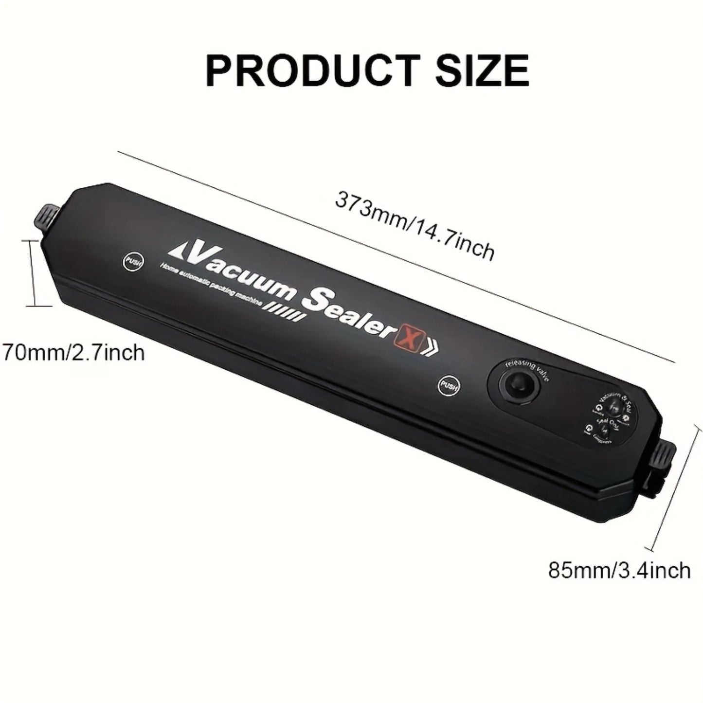 Vacuum Sealer Automatic Air Sealing System