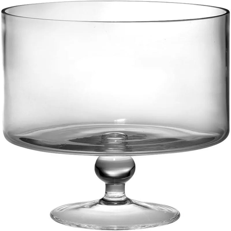 Large Trifle Bowl /Glass/ 5 Quarts/ 9.5 Inch