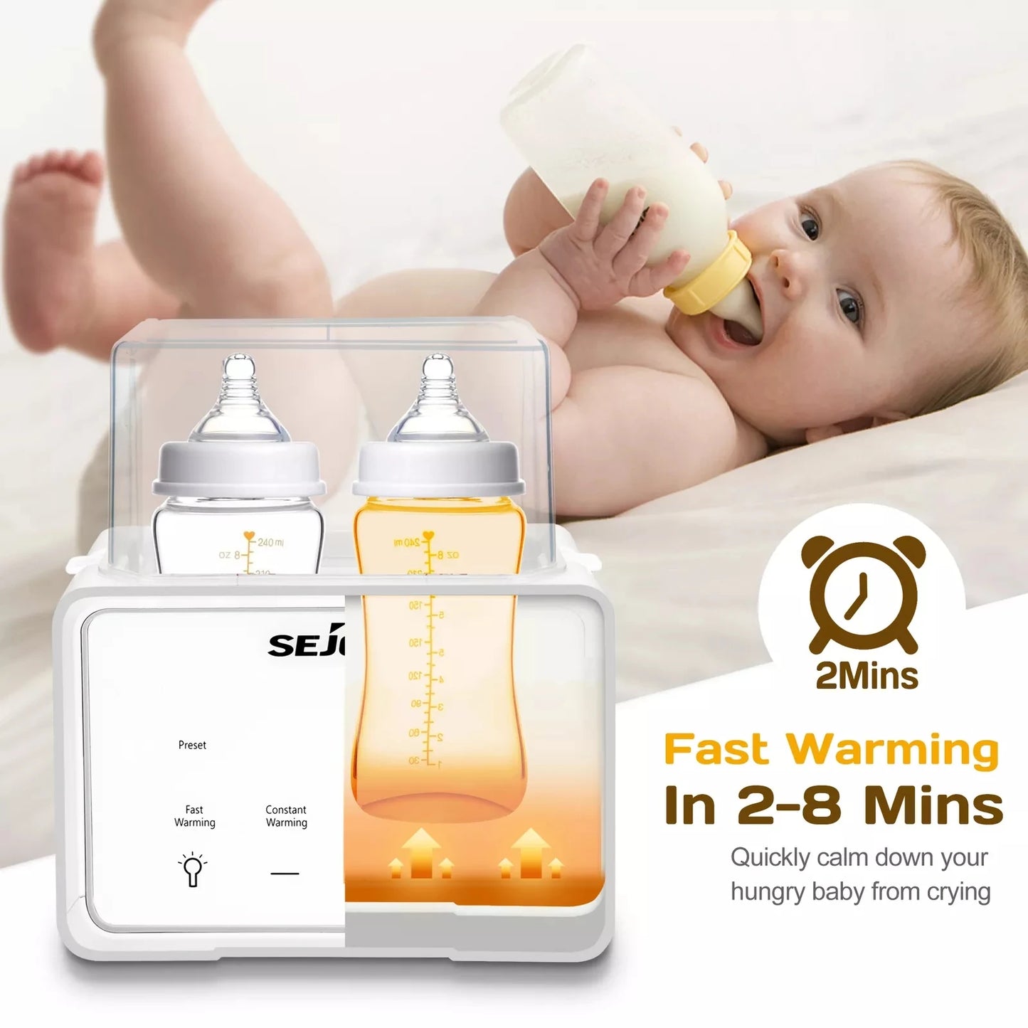 Baby Bottle Warmer/ Breast Milk For Travel Sterilizer