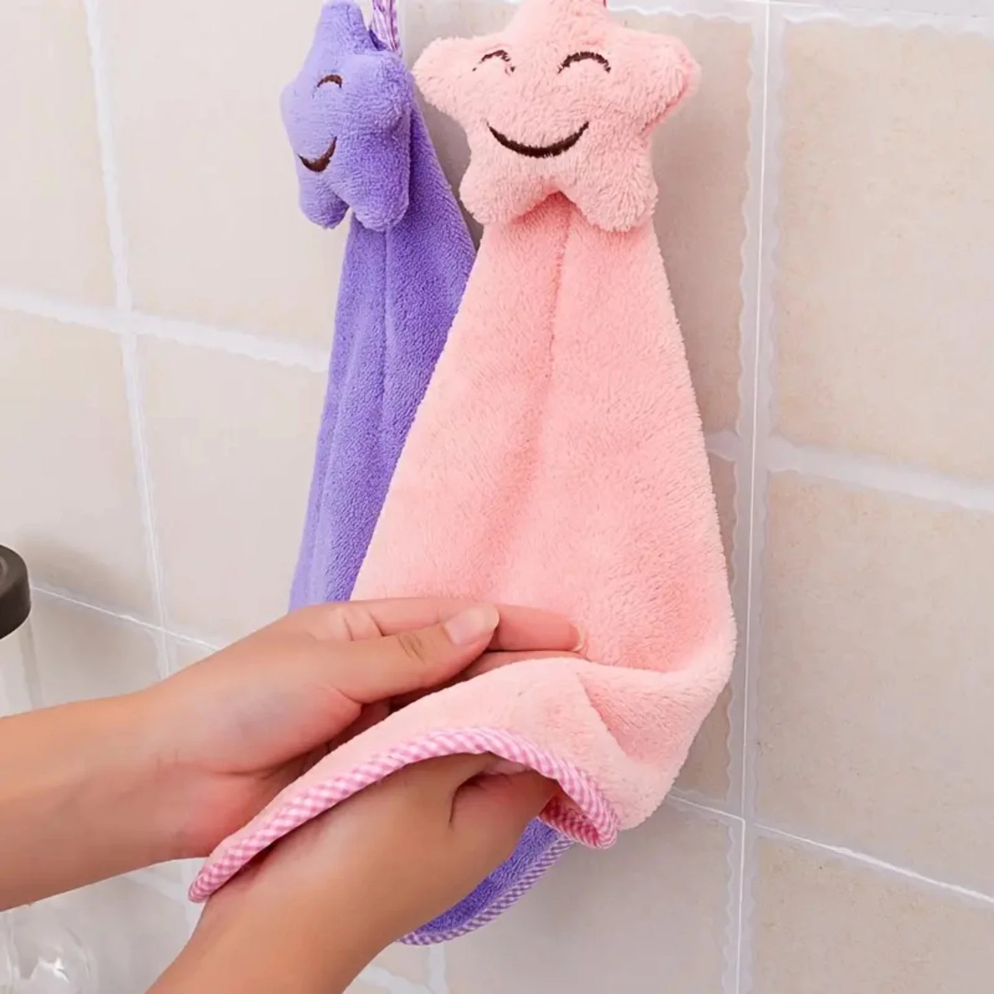 Cute Hanging  Thickened Absorbent Kitchen Household Dishcloth