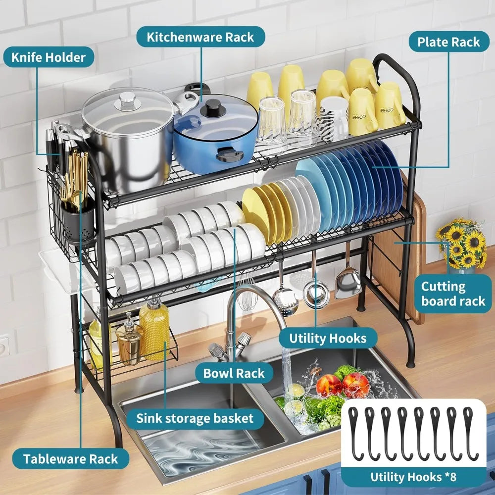 Over The Sink Dish Drainers For Countertop