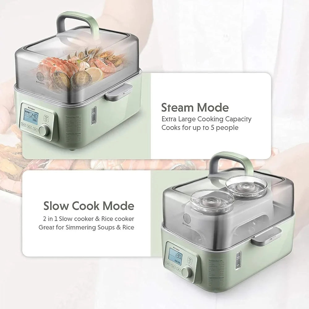 5-Quart Electric Multifunctional Steamer