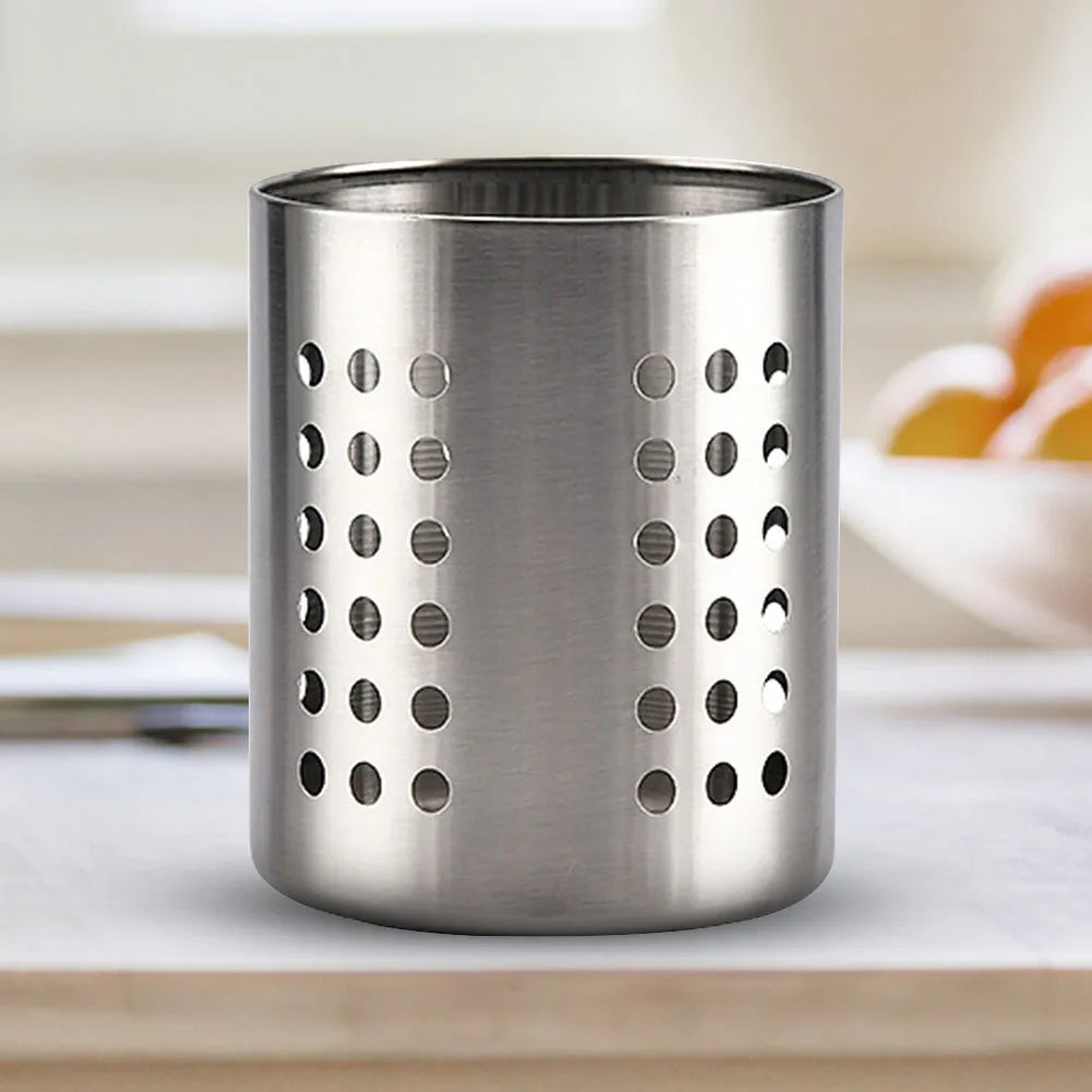 Stainless Steel Cooking Utensil Holder