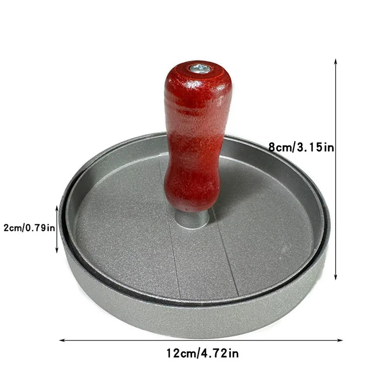 Manual Hamburger Meat Press Kitchen/ BBQ