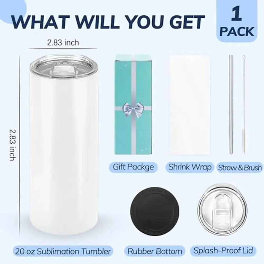 20oz Tumbler 12 Pack with Gift Box