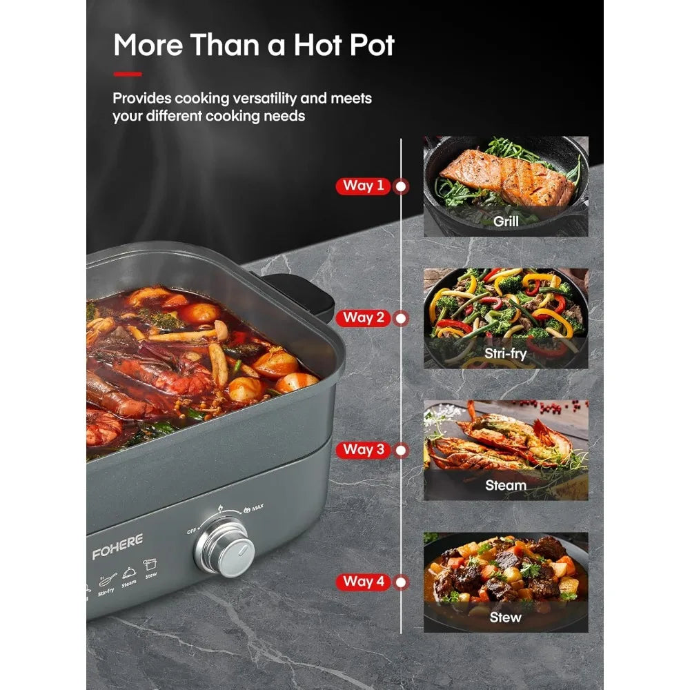 4.8Qt Hot Pot/ Shabu Shabu Pot