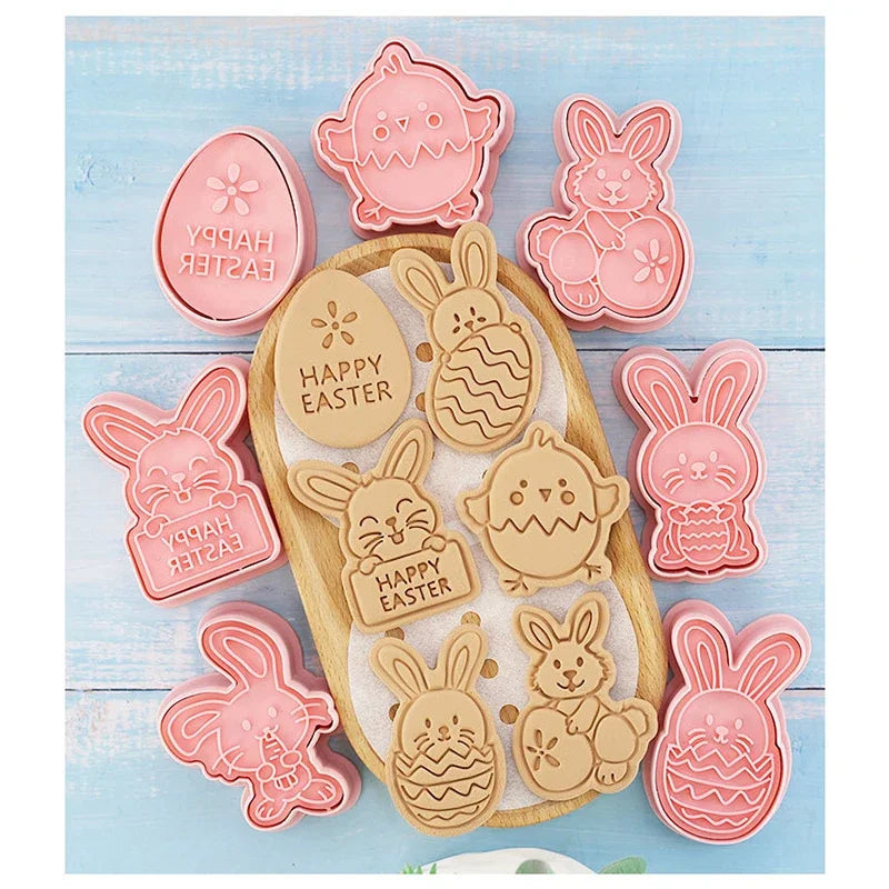 Easter Plastic Cookie Cutters