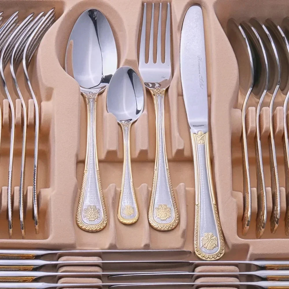 72 Piece Flatware Set With Carrying Case