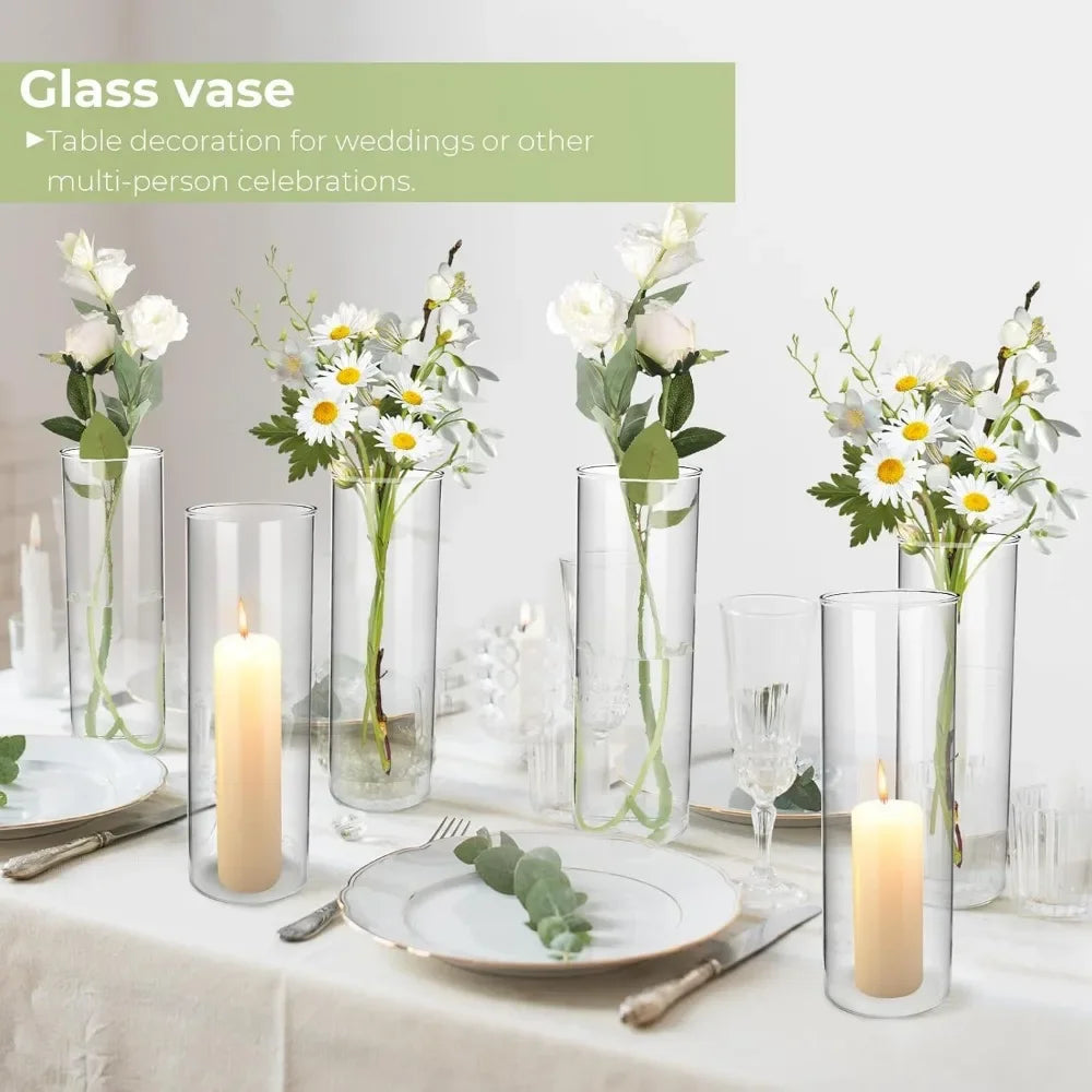 Glass Cylinder Vases