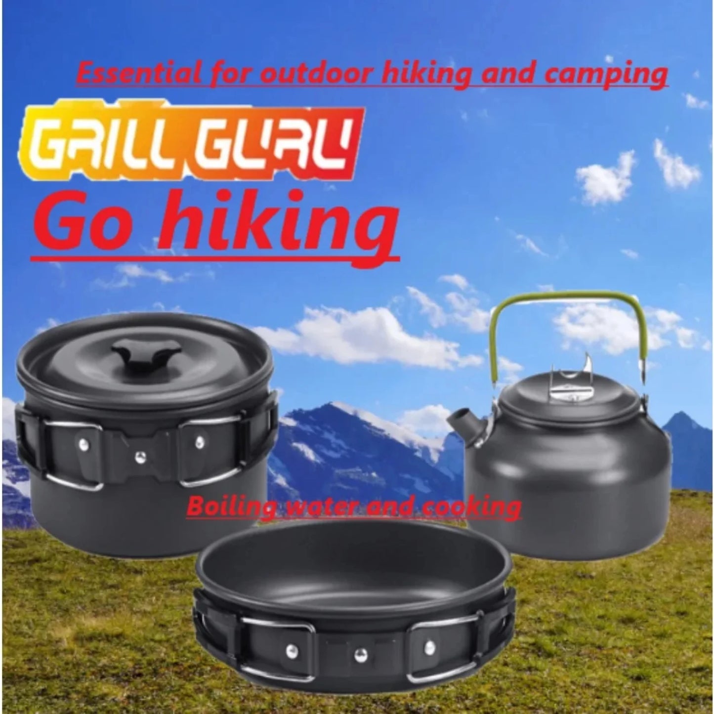 Portable Camping Cooking Set