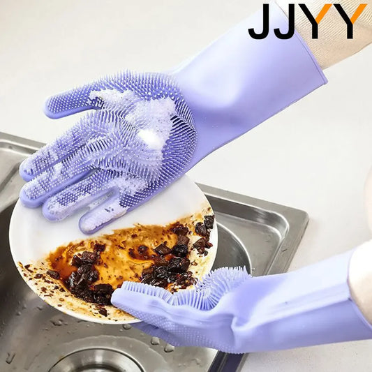 Silicone Cleaning Gloves