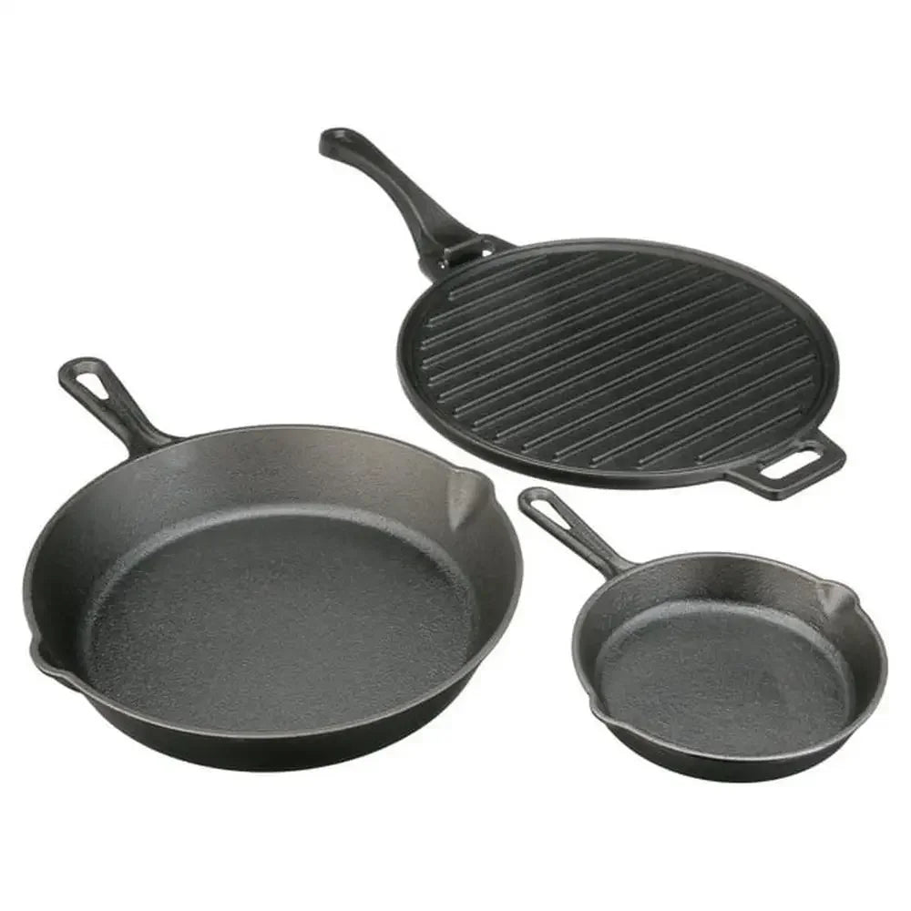 4-Piece Cast Iron Skillet Set