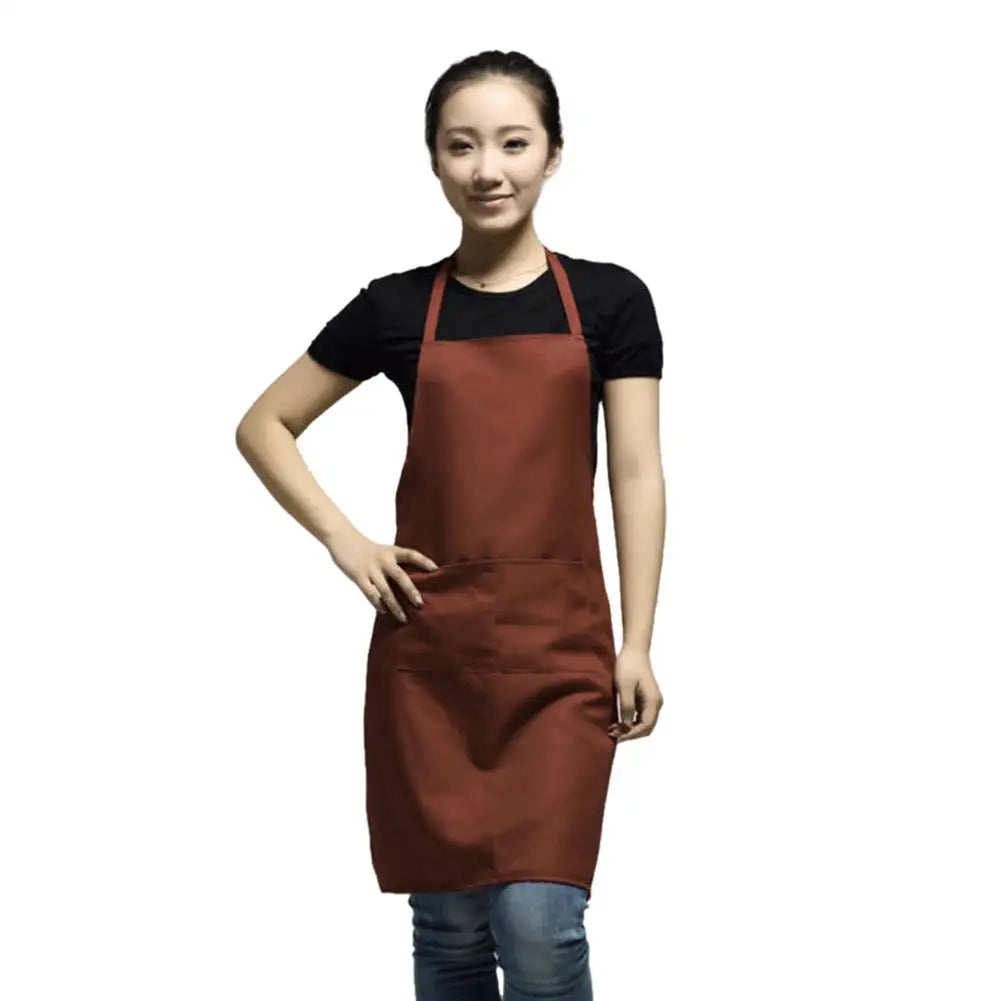 Chefs Bib Apron With Pocket