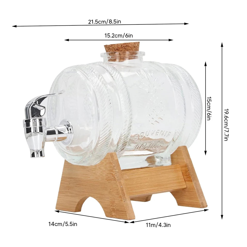 Glass Beverage Dispenser