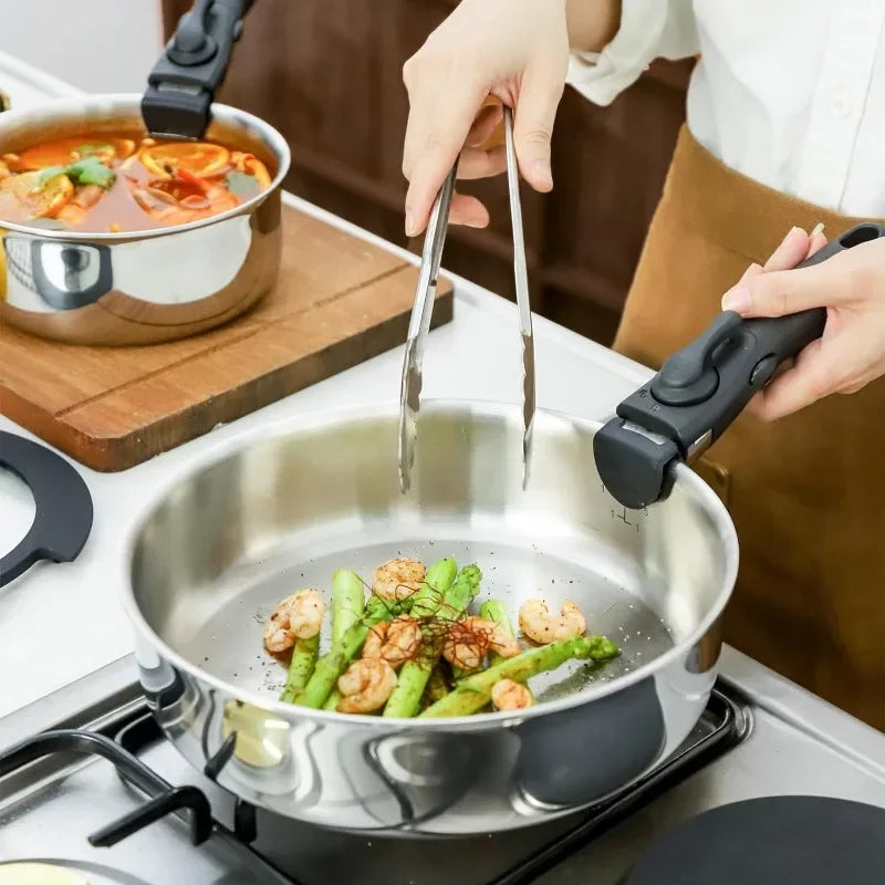 Stainless Steel Pots And Pans Set