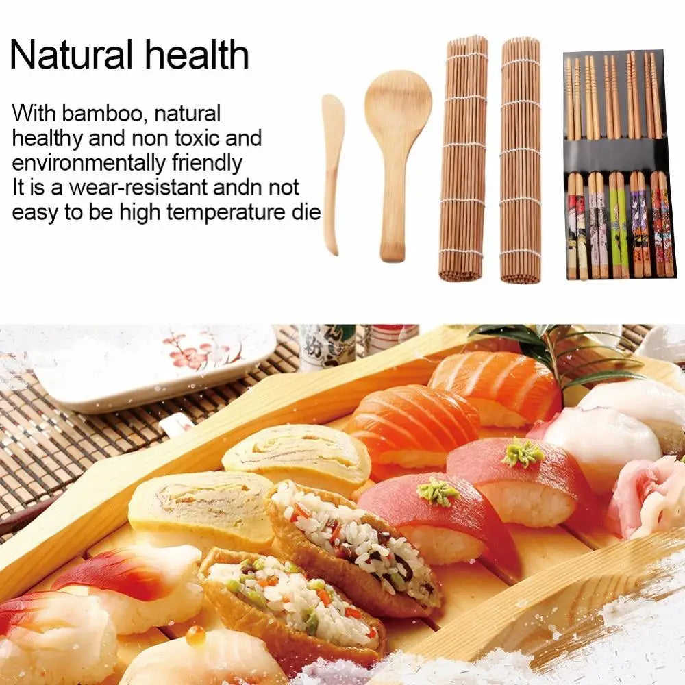 1/2/8 Pcs Bamboo Sushi Maker Kit