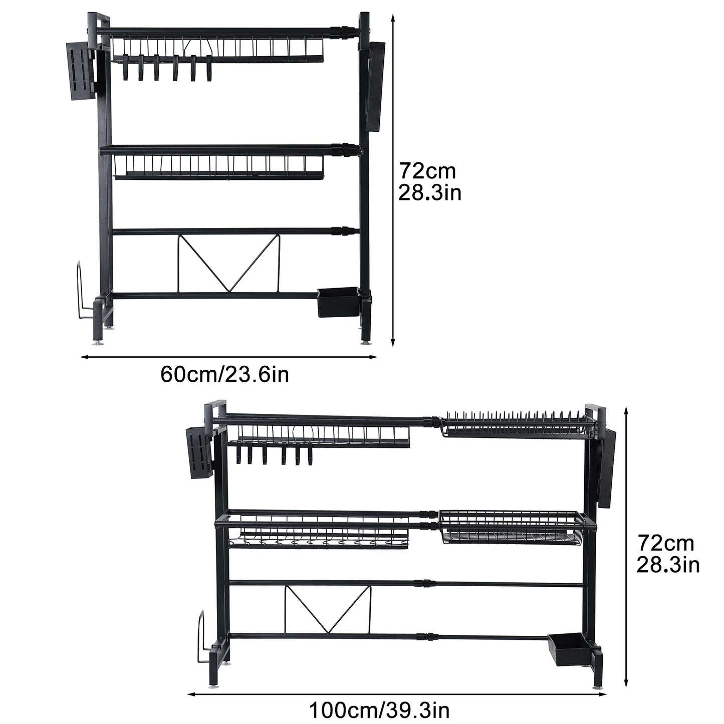 2 Tier Above Sink  Organizer Storage Shelf