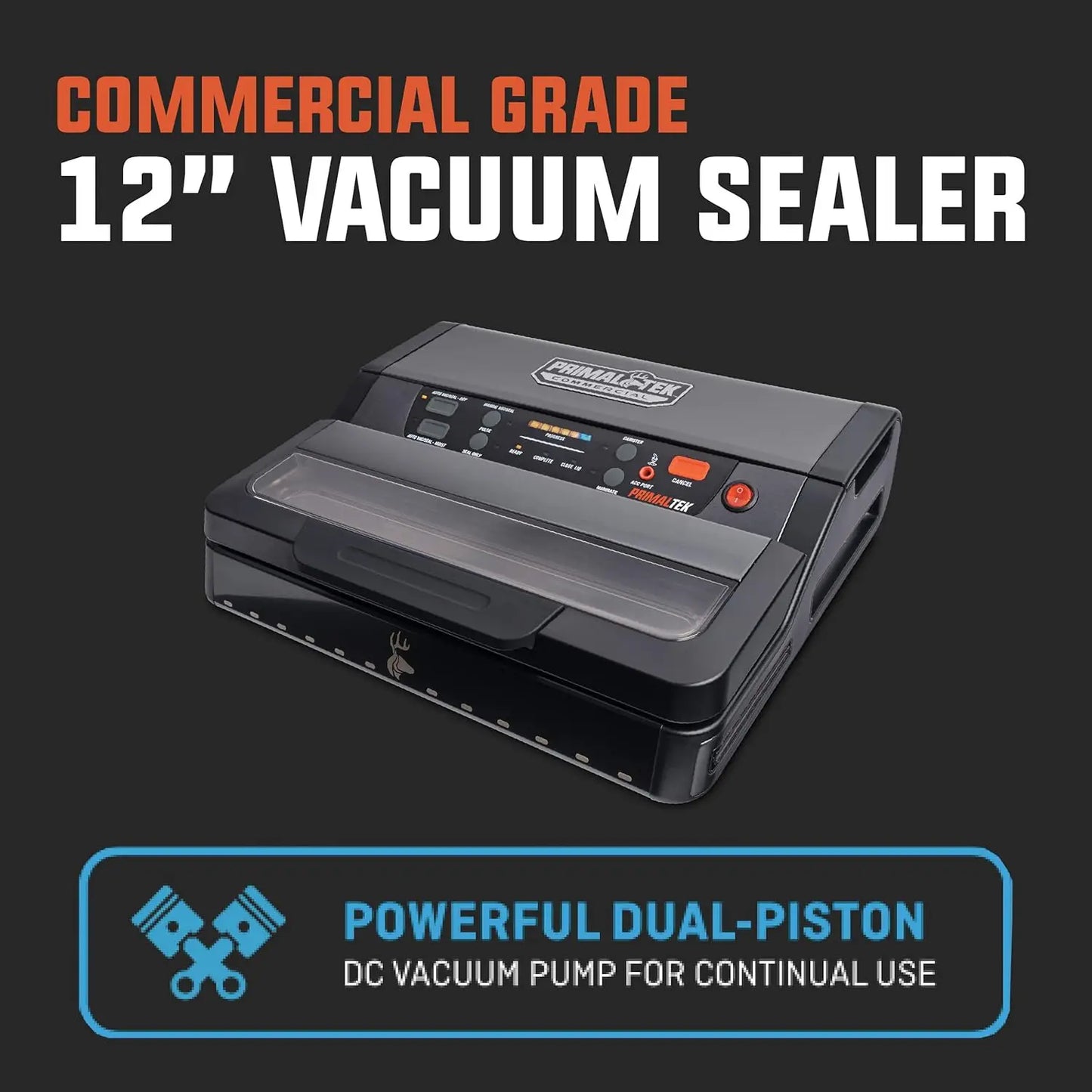 Commercial Grade Vacuum Sealer 28” Vacuum Pressure