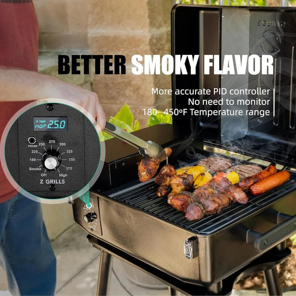 Portable Small  Grill/Pellet Smoker