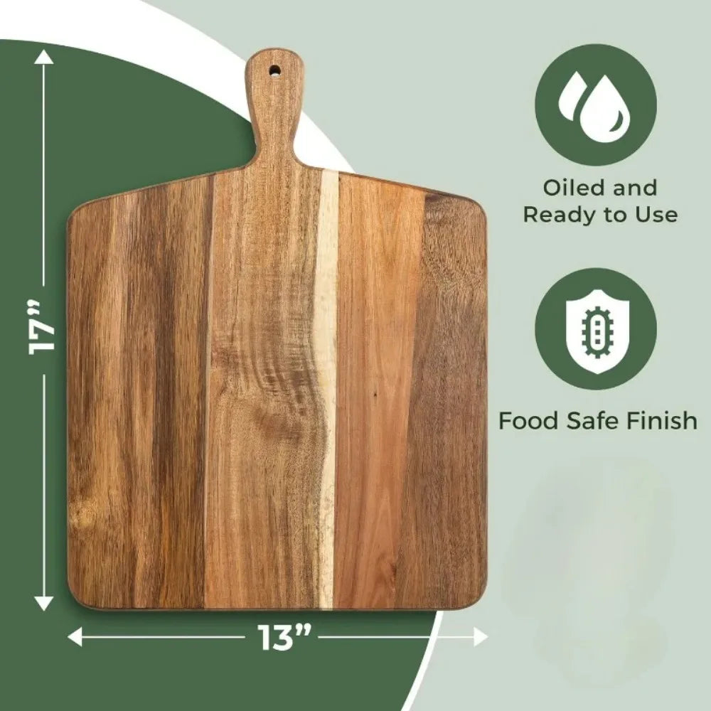 Acacia Wood Cutting And Charcuterie Board