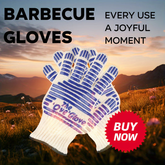 Heat Resistant Silicone Oven Gloves