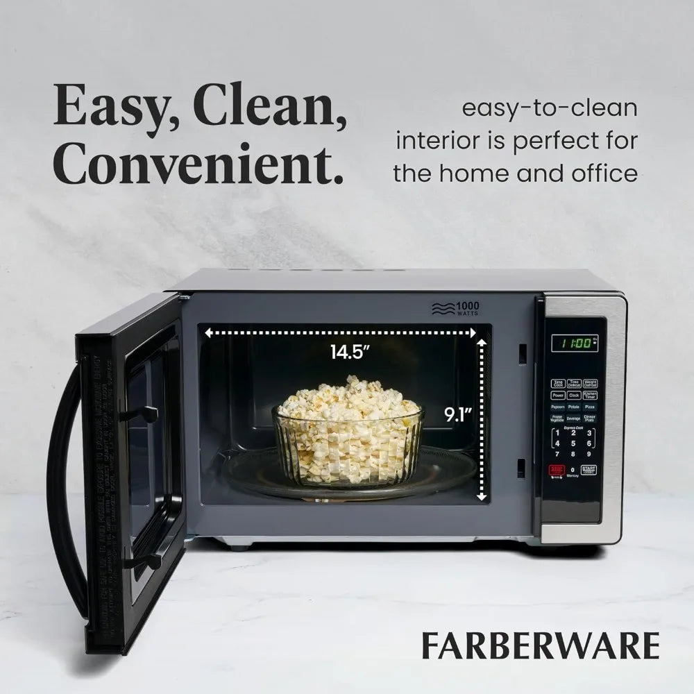 Countertop Microwave 1000 Watts, 1.1 cu ft