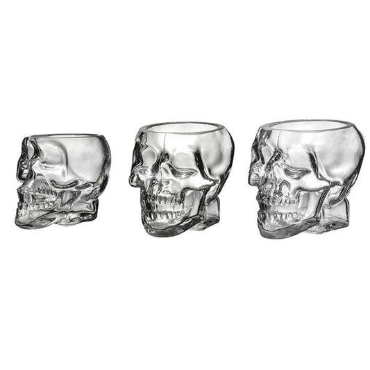 Skull Glasses Funny Entertainment Glassware