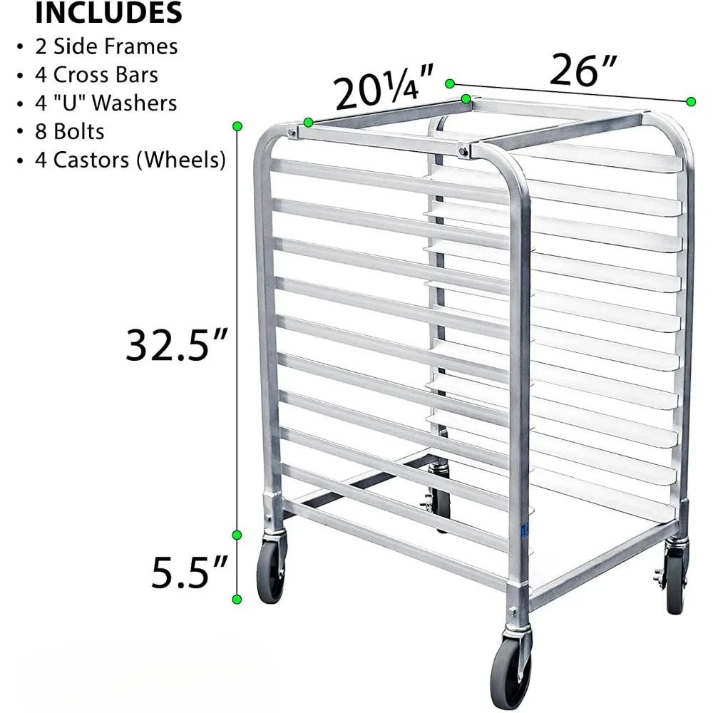 Commercial Bakery Pan Rack With Wheels