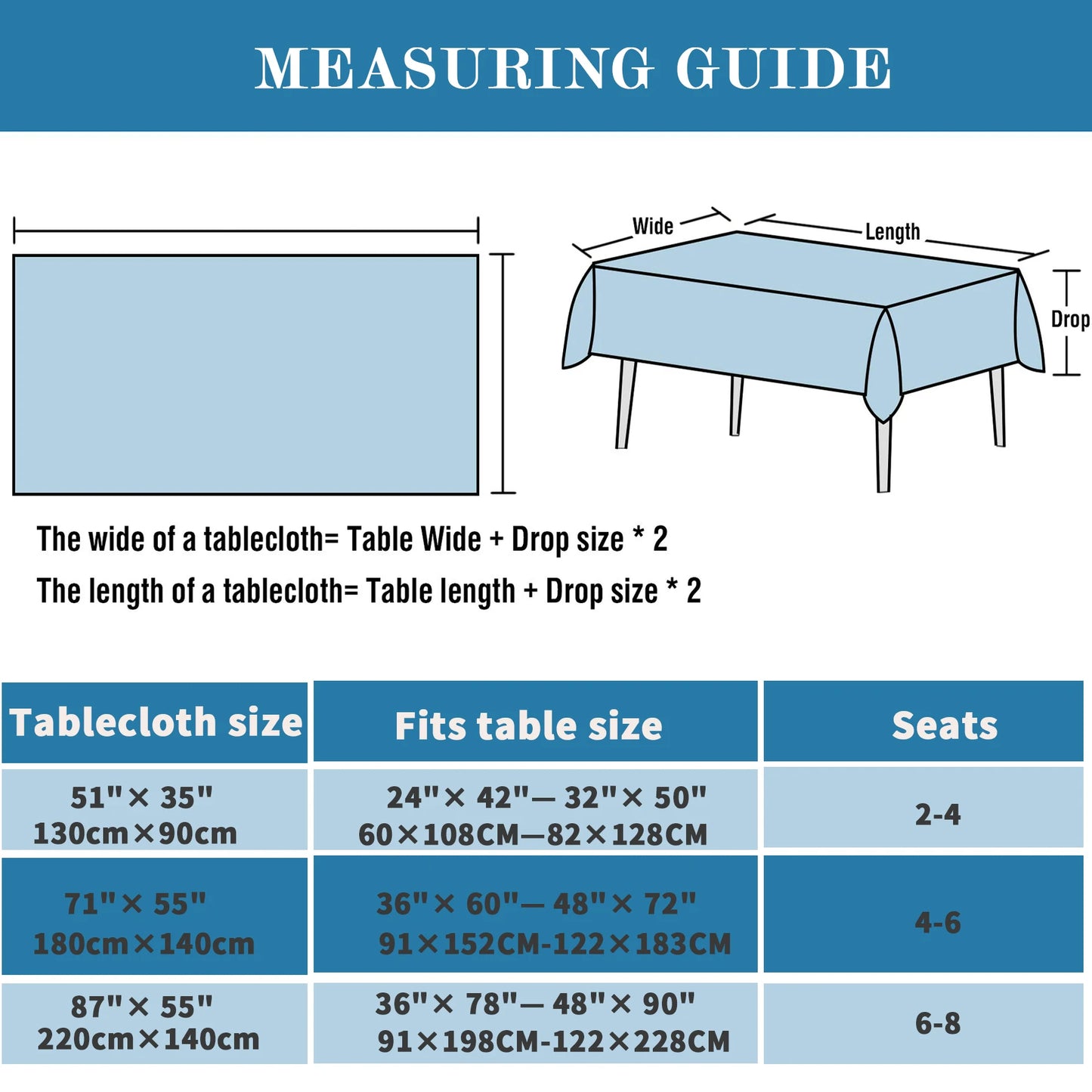 Waterproof Rectangle Table Cloth,Oilcloth