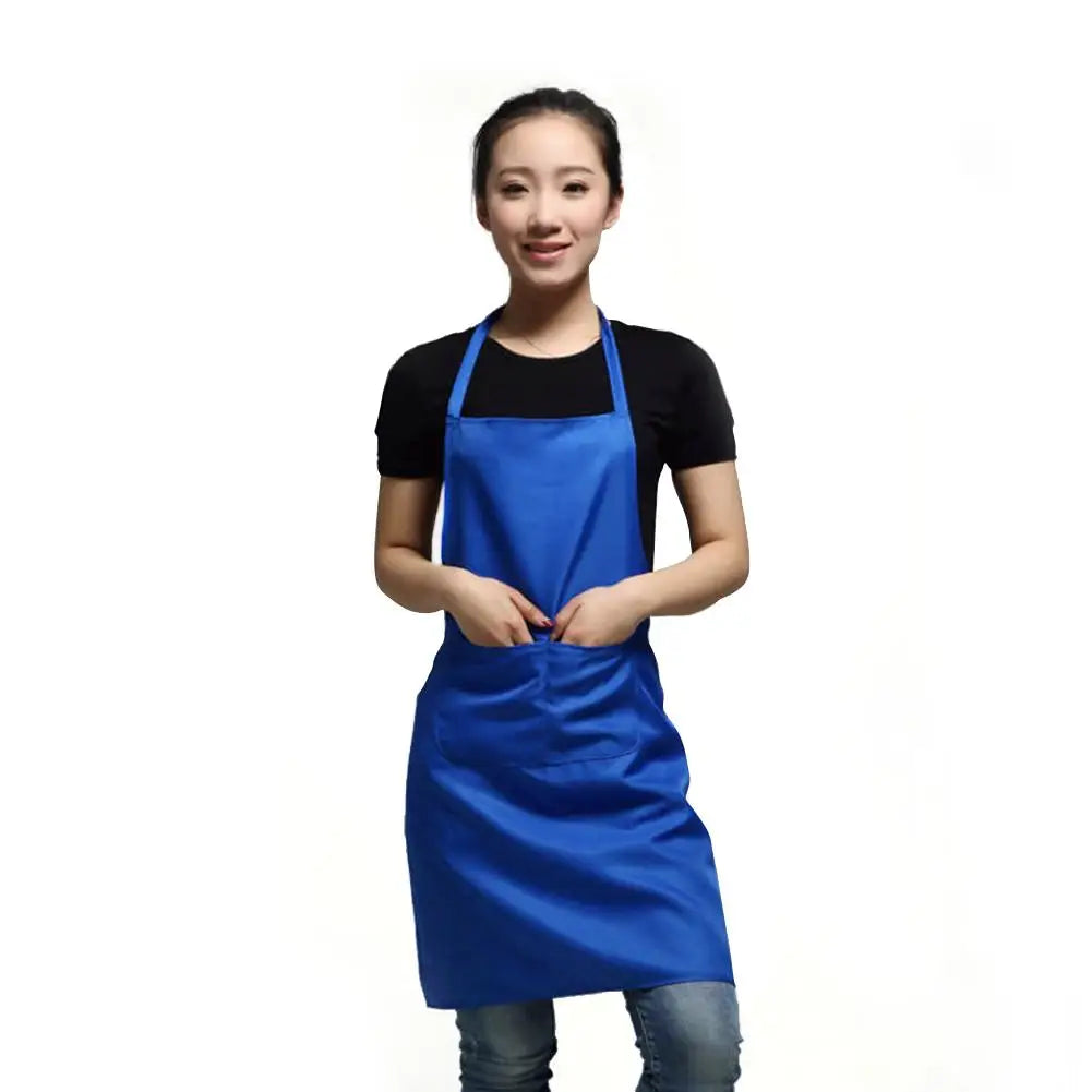 Chefs Bib Apron With Pocket