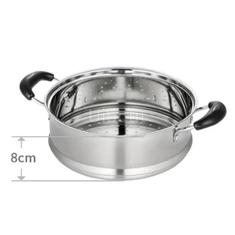 Stainless Steel Double Bottom Non Stick Pan