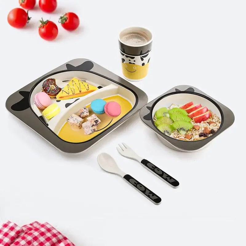 5Pcs/Set Kids Dinnerware