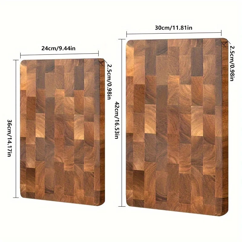 Acacia Wood Double-Sided Cutting Board