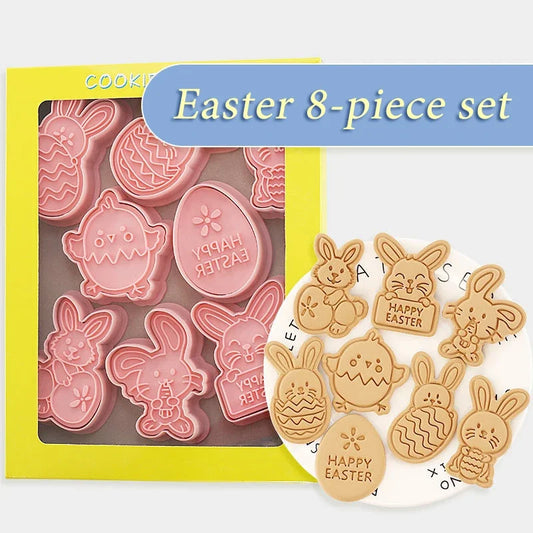 Easter Plastic Cookie Cutters