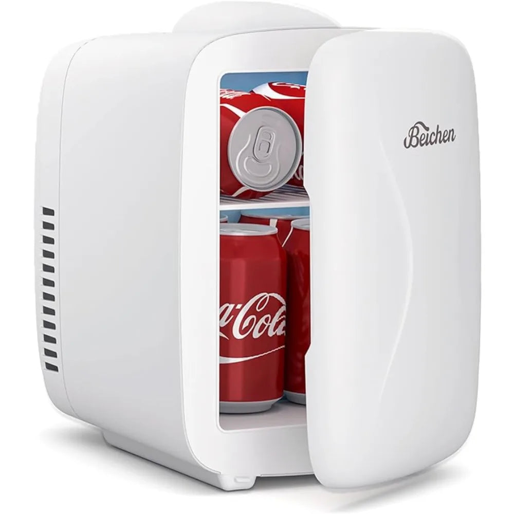 BEICHEN Mini Fridge 6 Cans Capacity