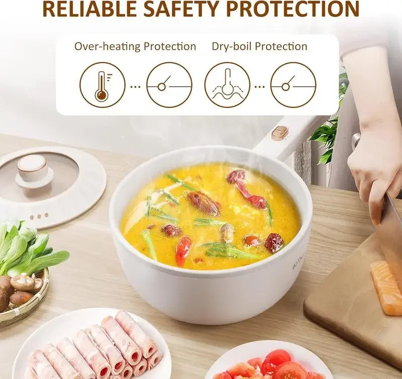 Bear Hot Pot Electric, 2L Multifunctional Portable