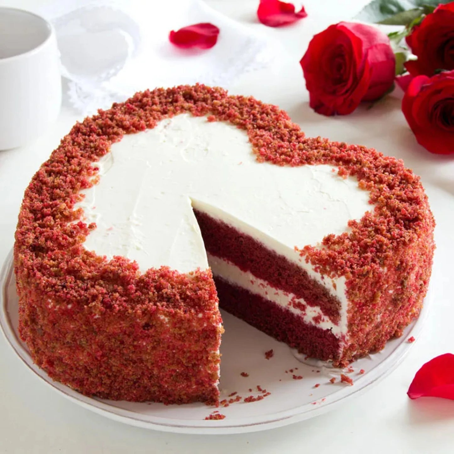 Heart Shape Reusable Aluminium Cake Pan