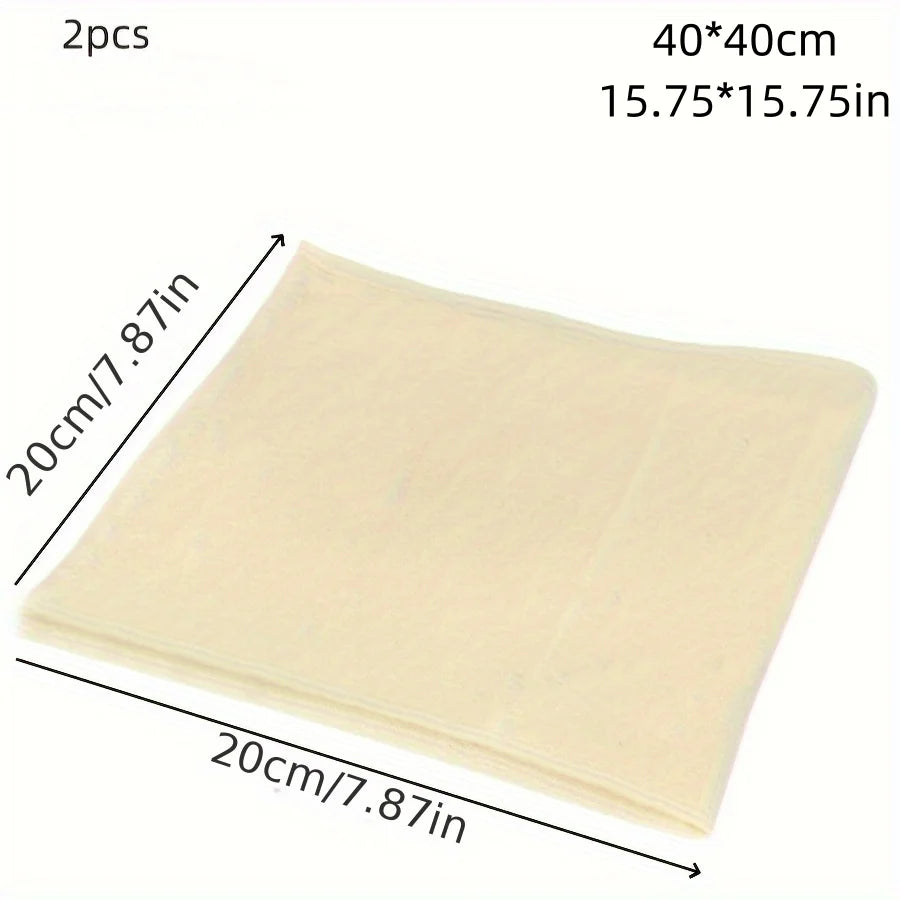 2pcs cotton Steamer Cloth