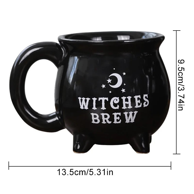 Halloween Witch Brew Coffee Mug Ceramic