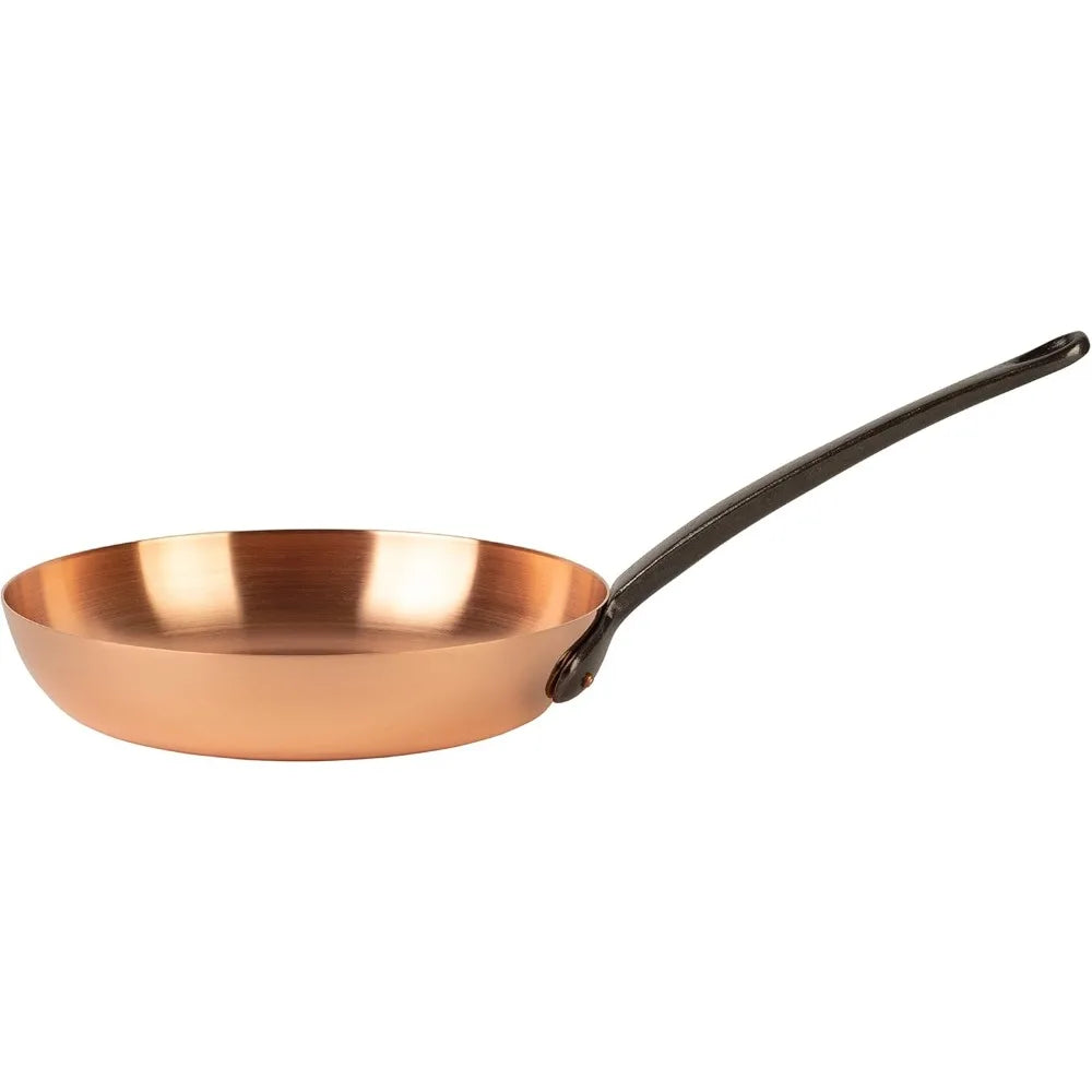 Solid Copper Frying Pan /Thick-Walled