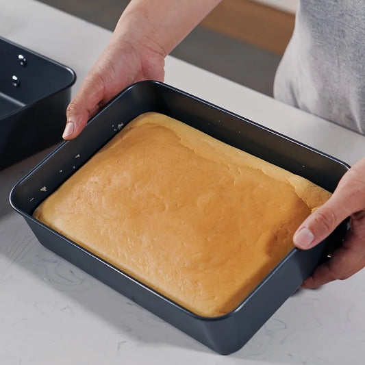 Rectangular Carbon Steel Non-Stick Baking Pan