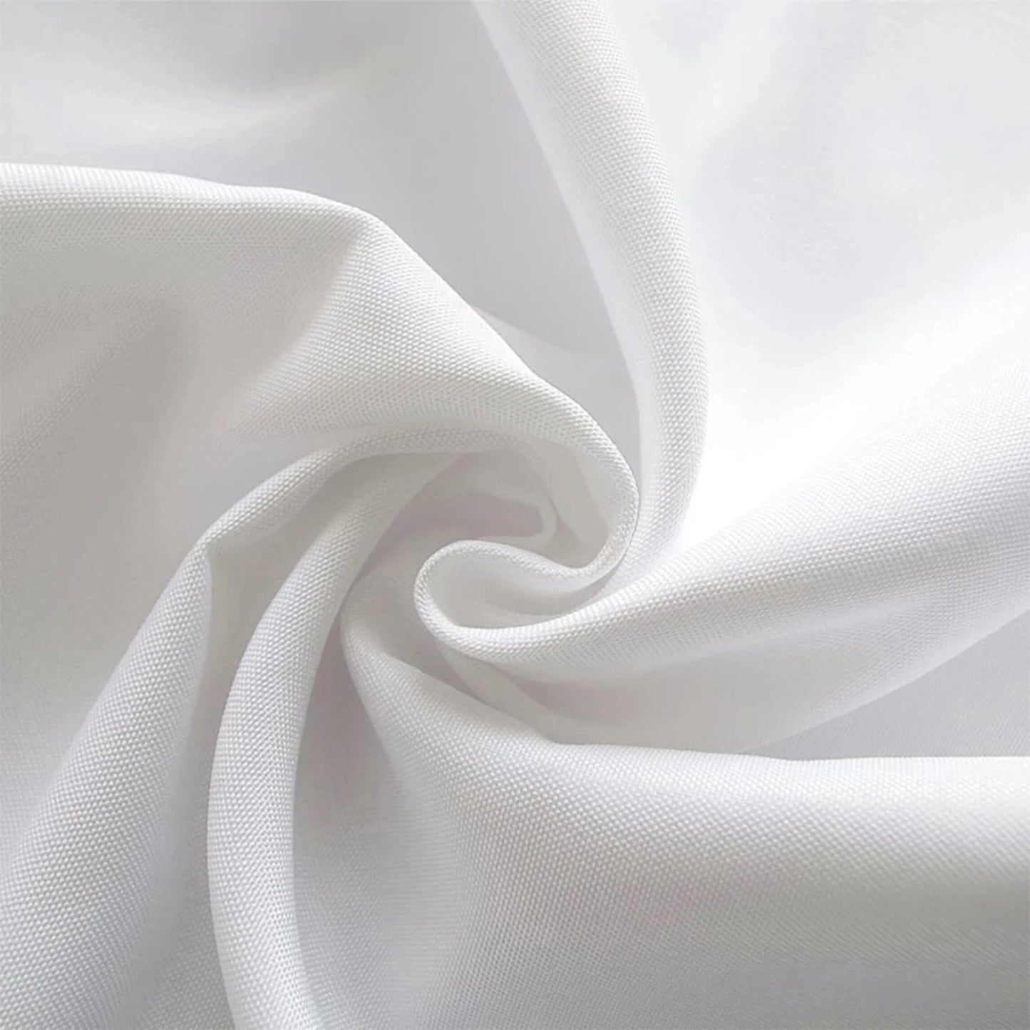 Elegant, waterproof white tablecloth