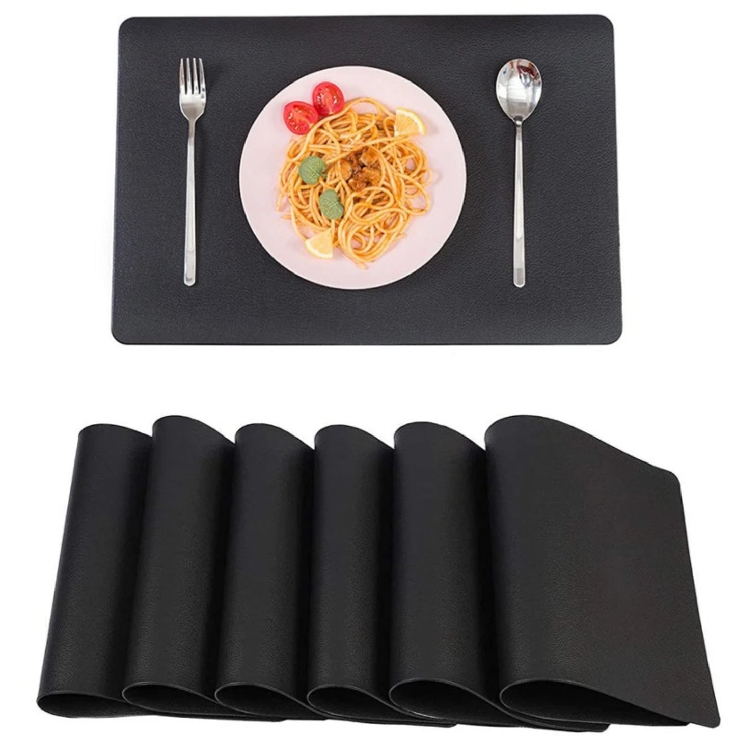 Leather Western Placemat Solid Color