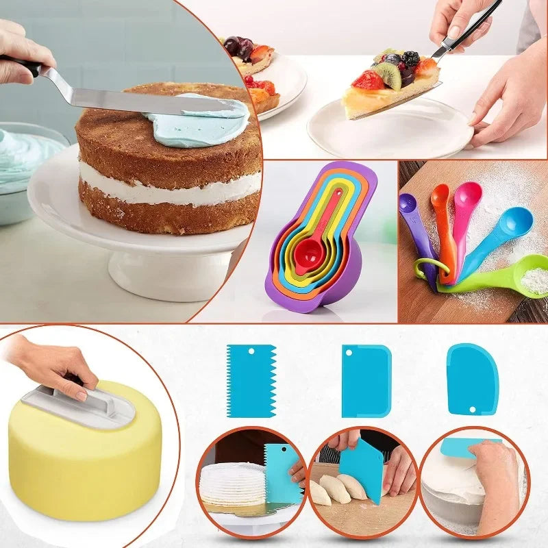 700 counts Cake Decorating Supplies Kit