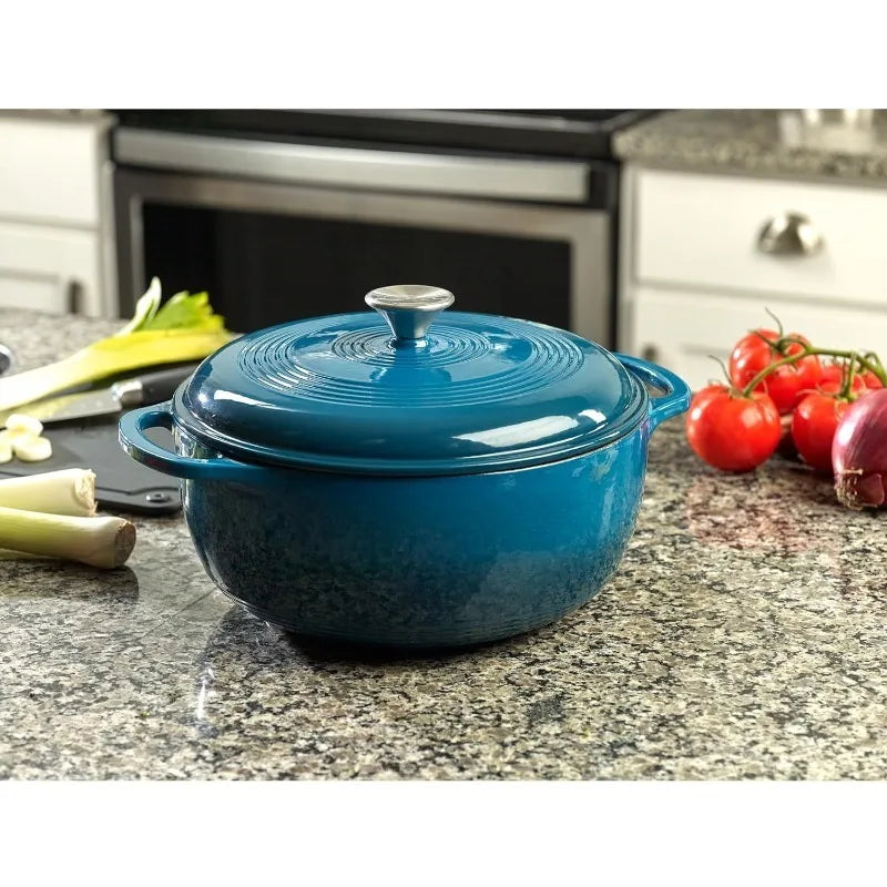 Enameled Cast Iron Dutch Oven, 6 Qt.