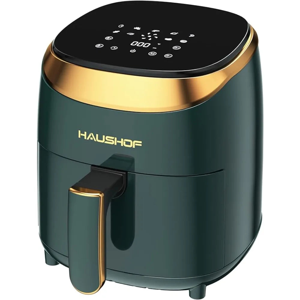 HAUSHOF Air Fryer, 4.2 Quart Dishwasher-Safe